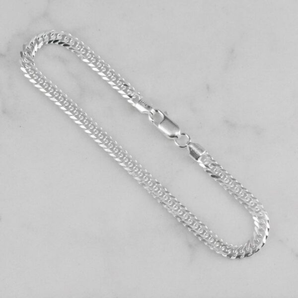 PULSERA CUBANA CONTINUA 4MM-19CM