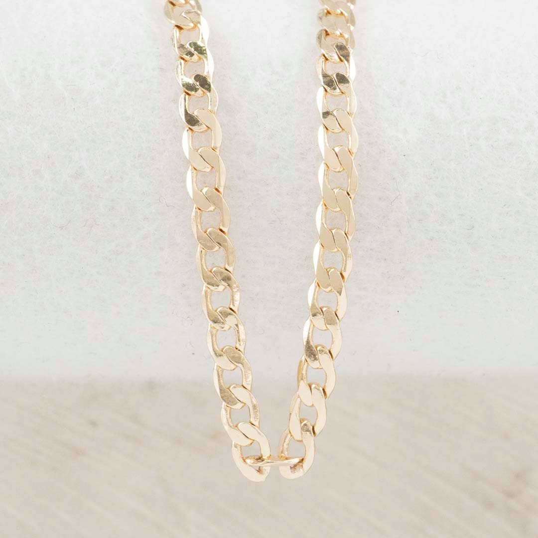 CADENA CUBANA PLANA 2.5mm – 45cm CADENA CUBANA PLANA 2.5mm – 45cm