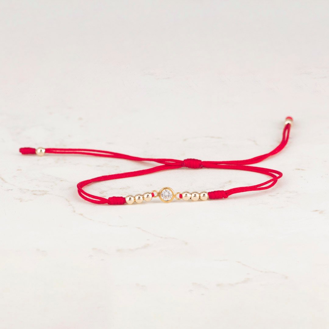 PULSERA TEJIDA 3MM HERRAJE CIRCON PULSERA TEJIDA 3MM HERRAJE CIRCON
