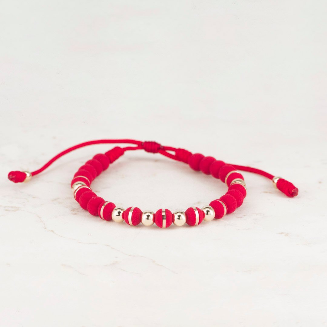 PULSERA TEJIDA NEO 6MM ARGOLLA X BALÍN 5MM PULSERA TEJIDA NEO 6MM ARGOLLA X BALÍN 5MM